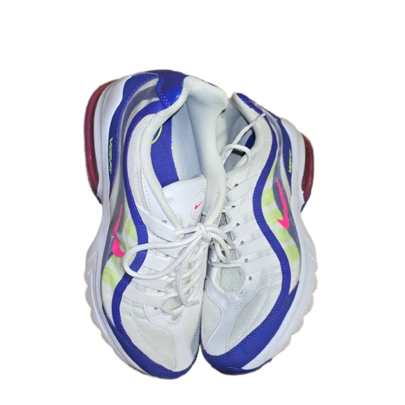 Nike Women's Air Max VG-R Running Shoes Size 8 White/ Pink/lndigo - Picture 2 of 12